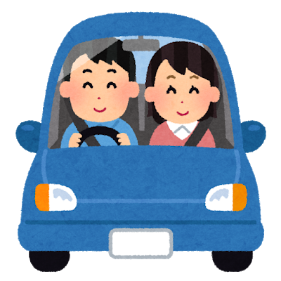 ドライブデート画像