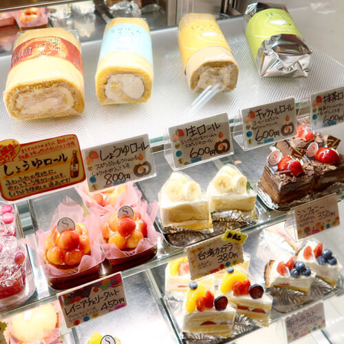 スールミニヨン 気取らず楽しめる安心素材の かわいいケーキ 岐阜いただきます